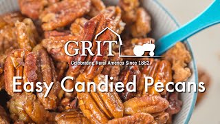 Easy Candied Pecans [upl. by Geoffry872]