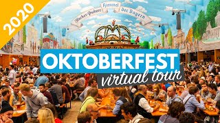 OKTOBERFEST VIRTUAL TOUR  Experience Oktoberfest in Munich w a Local ft Tents Food Rides [upl. by Torras986]