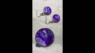 Gluing Cabochons  Acrylic Jewellery [upl. by Downs45]