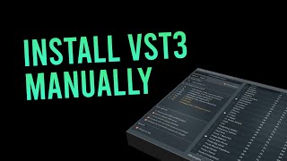 How To Install VST3 Effects amp Instruments Manually  FL Studio 21 Tutorial [upl. by Ranger233]