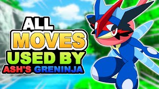 Ashs Greninja Full Moveset shorts [upl. by Brok]