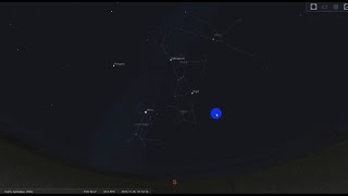 Stellarium Displaying and selecting constellations [upl. by Naharba]