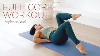 30 Minute Core Workout  Pilates for Beginners [upl. by Toddie]