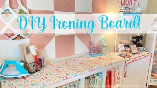 EASY DIY Ironing Board Tutorial No Sew [upl. by Alexei]