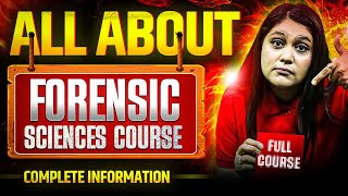 Forensic Sciences Course  Other Career Options in Medical [upl. by Apeed]