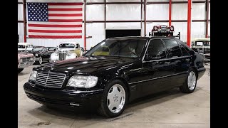 1999 Mercedes Benz S600 Black [upl. by Harihs]