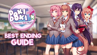 How to get the BEST ENDING in Doki Doki Literature Club Plus Full Ending Walkthrough [upl. by Venice]