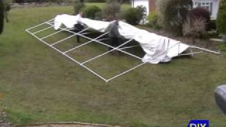 Marquees for sale erecting a 6m x 12m DIY Marquee [upl. by Pelagi]