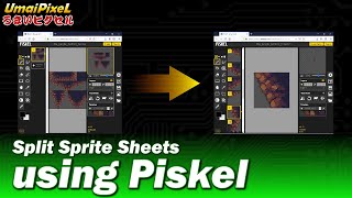 Use Piskel to Split Cut Sprite Sheets [upl. by Clareta]