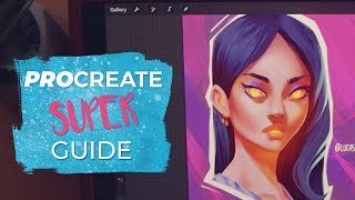 How to use PROCREATE  Beginners Complete Guide [upl. by Decamp908]