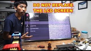 How to Fix LCD TV Horizontal Screen Lines [upl. by Clapp729]