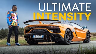 Lamborghini Aventador SVJ Roadster Review Roof Down Pulse UP 4K [upl. by Lewse]