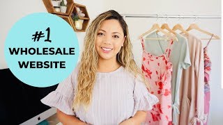 Top Wholesale Clothing Website for Boutiques [upl. by Rolyat]