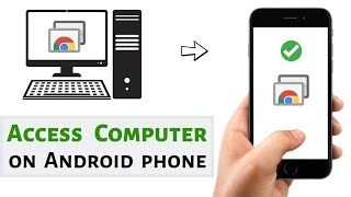 Access Chrome Remote Desktop from Android Device [upl. by Einatirb602]