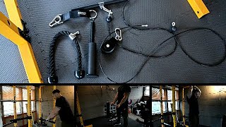 Mikolo Fitness LAT and Lift Pulley System Review How To Set It Up [upl. by Tori]