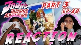 JBA Stardust Crusaders Part 3 Ep 48 FINALE  quotThe Faraway Journey Farewell Friendsquot REACTION [upl. by Nilrak]