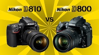 Nikon D810 vs Nikon D800E [upl. by Domini]