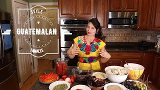 Guatemalan Style Tamales [upl. by Sanfo299]