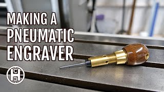 Making a Pneumatic Engraver DIY Hand Engraver [upl. by Fabron]