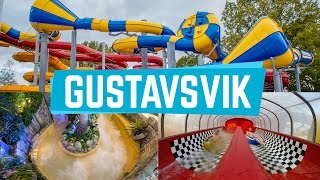 Awesome Water Slides at Lost City Gustavsvik Onride [upl. by Zosima]