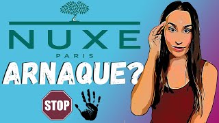 MON AVIS SUR NUXE  ARNAQUE  NATUREL EFFICACE  JE DIS TOUT SANS LANGUE DE BOIS [upl. by Goodden69]