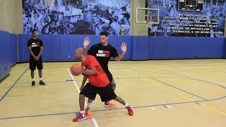 How to Do a DropStep  Basketball Moves [upl. by Avivah]