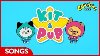 CBeebies  Kit amp Pup  Opening Theme Tune [upl. by Jase]