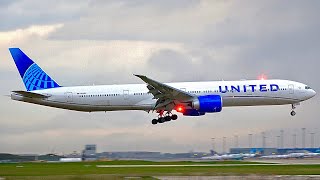 4K Beautiful Evening Plane Spotting at Chicago OHare Airport [upl. by Procto]