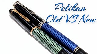 Pelikan 140 VS M805  Vintage VS Modern Fountain Pens [upl. by Llehsem]