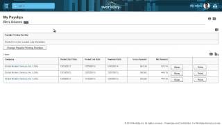 View and Print Payslips [upl. by Sirac]