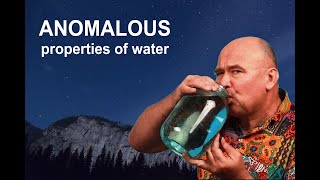 Anomalous properties of water [upl. by Qooraf]