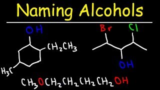 Naming Alcohols  IUPAC Nomenclature [upl. by Batish]