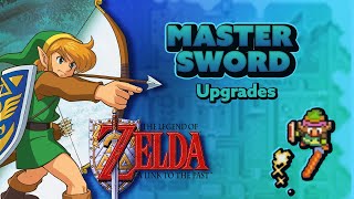 Zelda A Link to the Past  Master Sword Upgrades [upl. by Enorel]