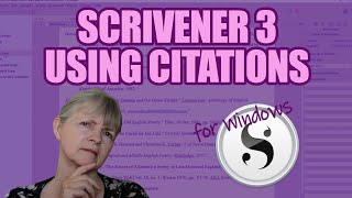 Scrivener 3 for Windows Creating a Bibliography [upl. by Neenad]