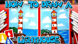 How To Draw A Lighthouse [upl. by Seaden]