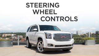 GMC Yukon HowTo Steering Wheel Controls [upl. by Lrigybab]