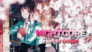 Relaxing Nightcore Mix  2020   10 Hours Special [upl. by Airbma]