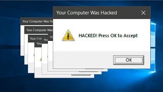 Fake Prank Virus  Made with NotePad Windows 10 [upl. by Timmie207]