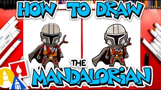 How To Draw The Mandalorian [upl. by Aehtna816]