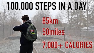 I Tried Walking 100000 Steps in A Day Heres What Happened [upl. by Stoneham]