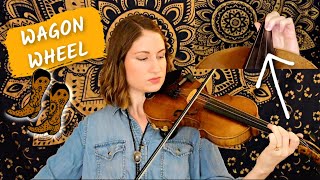 Wagon Wheel 1st Solo  Fiddle Tutorial [upl. by Schiffman157]