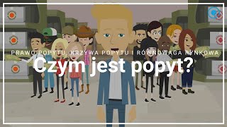 Czym jest popyt 🤔 Omawiamy prawo popytu krzywą popytu i równowagę rynkową 🤓 [upl. by Ydniahs]