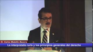 Conferencia La interpretatio iuris y los principios generales del derecho [upl. by Valerian]