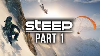 Steep Gameplay Walkthrough Part 1  PLAY TIME IN THE SNOW Full Game [upl. by Malti]