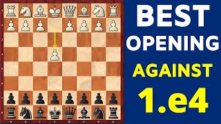 The BEST Chess Opening for Black Against 1e4 [upl. by Latea798]