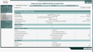 How to configure standalone Cisco access point from GUI and configure WPA2 authentication [upl. by Aiderfla]