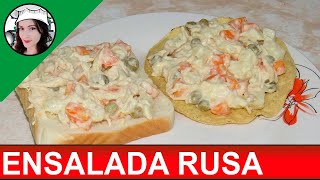 ENSALADA RUSA 🥙  CON POLLO 🍗 [upl. by Depoliti]