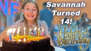 Savannahs 14TH Birthday Special Including Opening Gifts [upl. by Tioneb]