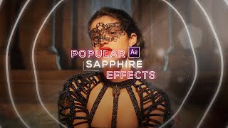 popular sapphire effects  after effects tutorial [upl. by Asenev]