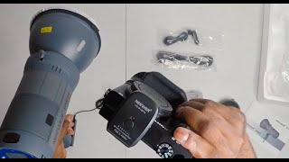 Neewer Battery Powered Outdoor Studio Flash Strobe unboxing [upl. by Siloam]